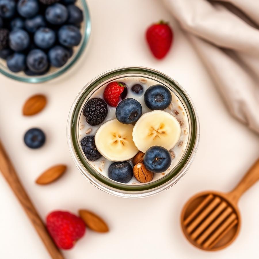 Berry Overnight Oats